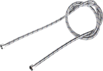 Подводка гибкая ЗУБР для воды, оплетка из нержавеющей стали, г/г 1/2&quot; - 2м 51005-G/G-200 купить в Уфе