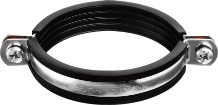 Хомут трубный с гайкой, оцинкованный, 3&quot;, 6шт, ЗУБР Мастер 37850-87-94 37850-87-94 купить в Уфе