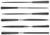 Набор STAYER &quot;MASTER&quot; Надфили, ручка из ПВХ, 100мм, 6шт 1603-10-H6_z01 купить в Уфе