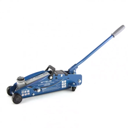 Домкрат гидравлический подкатной 2,5 т с фиксатором Safety Pin 140-385 мм Stels 51152 купить в Уфе