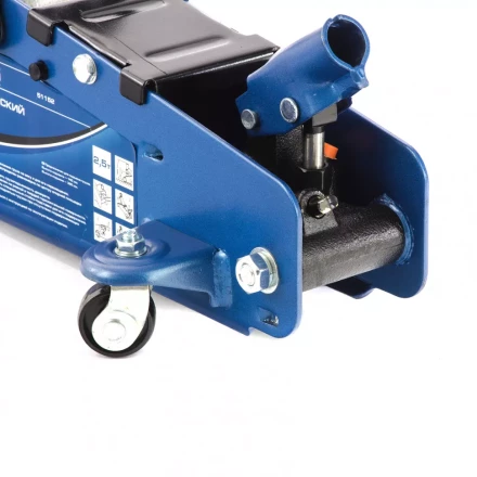 Домкрат гидравлический подкатной 2,5 т с фиксатором Safety Pin 140-385 мм Stels 51152 купить в Уфе