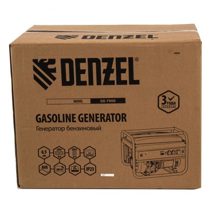Генератор бензиновый DENZEL GE 7900 94638 купить в Уфе