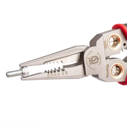 Мультитул-длинногубцы КВТ MT-03 (6 в 1) с функцией снятия изоляции и резки (102401) купить в Уфе