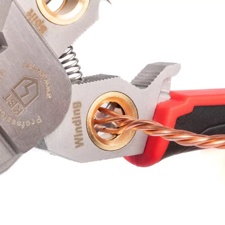 Мультитул-длинногубцы КВТ MT-03 (6 в 1) с функцией снятия изоляции и резки (102401) купить в Уфе