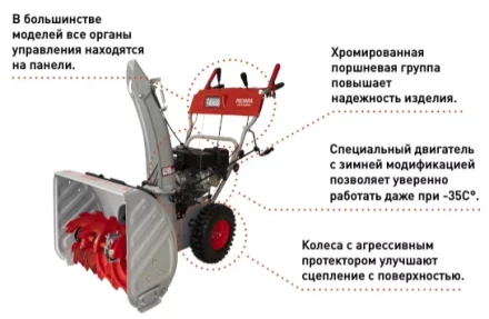 Бензиновые снегоуборщики Ресанта СБ 4000 купить в Уфе