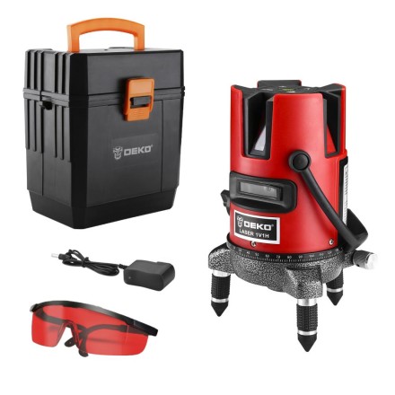 Уровень лазерный DEKO DKLL02RB + case, 065-0276 купить в Уфе