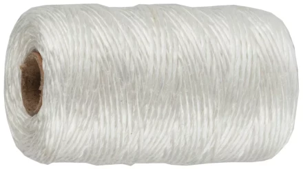 Шпагат ЗУБР многоцелевой полипропиленовый, белый, d=1,8 мм, 110 м, 50 кгс, 1,2 ктекс 50031-110 купить в Уфе