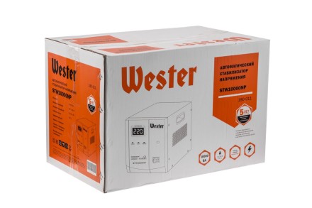 Стабилизатор напряжения WESTER STW10000NP купить в Уфе