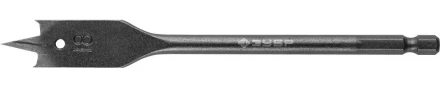 ЗУБР "ЭКСПЕРТ". Сверло по дереву перьевое, шестигранный хвостовик 1/4" с проточкой, 18х152мм 29503-18 купить в Уфе