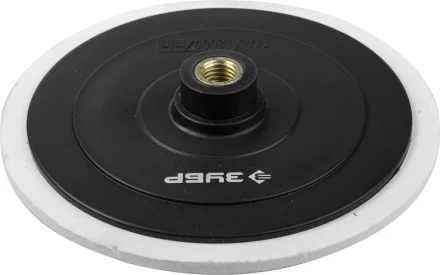 Тарелка опорная ЗУБР &quot;МАСТЕР&quot; пластиковая для полировальной машины на липучке, d 180 мм, М14 35785 купить в Уфе