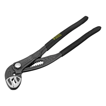 Клещи переставные Denzel 17906, кнопочный механизм, обливные рукоятки, 250 мм купить в Уфе