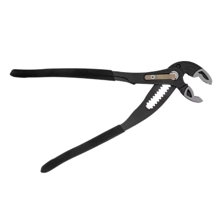 Клещи переставные Denzel 17906, кнопочный механизм, обливные рукоятки, 250 мм купить в Уфе