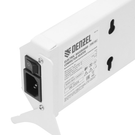 Конвектор электрический плинтусный Denzel ATRIC-450, 230 В, 450 Вт, ТЭН белый 98134 купить в Уфе