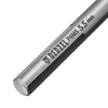 Сверло спиральное по металлу Denzel 5,5 x 93 мм, Р6М5, Golden Tip 718234 купить в Уфе