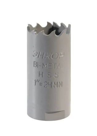 Коронка Bi-Metal Ф24 мм М3 Энкор 24124 купить в Уфе