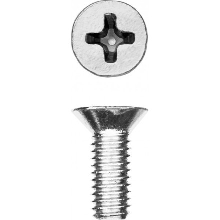 Винт DIN 965, M6 x 16 мм, 9 шт, кл. пр. 4.8, оцинкованный, ЗУБР 303116-06-016 купить в Уфе
