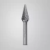 Зубр Твердосплавная борфреза M - конус с острым углом, 12 х 25 мм, угол 25° (28811-12-25) купить в Уфе