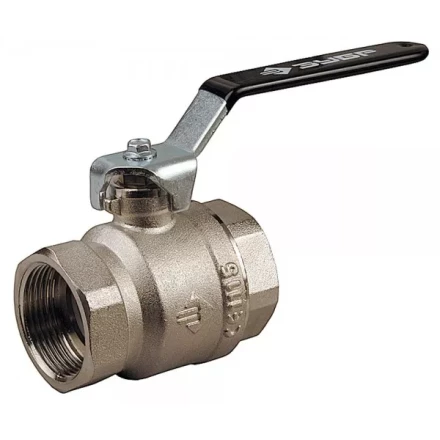 Кран шаровой ЗУБР полнопроходной &quot;мама-мама&quot;, ручка, хромиров латунь, 1&quot;1/4 4-51320-C-5/4 купить в Уфе