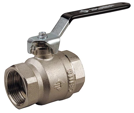 Кран шаровой ЗУБР полнопроходной &quot;мама-мама&quot;, ручка, хромиров латунь, 1&quot;1/4 4-51320-C-5/4 купить в Уфе