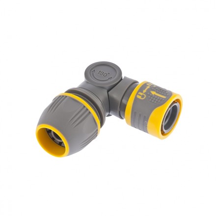 Соединитель быстросъемный универсальный 1/2&quot; - 3/4&quot; с шарниром PALISAD LUXE 66249 купить в Уфе