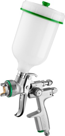 Краскопульт пневматический KRAFTOOL &quot;PRO&quot; Jeta 1000, HVLP, c верхним бачком, 1,3мм 06559-1.3 купить в Уфе