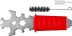 Краскопульт пневматический KRAFTOOL &quot;PRO&quot; Jeta 1000, HVLP, c верхним бачком, 1,3мм 06559-1.3 купить в Уфе