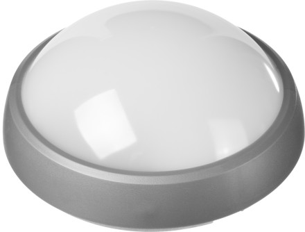 Светильник STAYER &quot;PROFI&quot; PROLight светодиодный, влагозащищенный IP65, пластиковый корпус, PC, влагозащищенный, круг, металлик, 4000К, 12(100Вт) 57362-100-S купить в Уфе