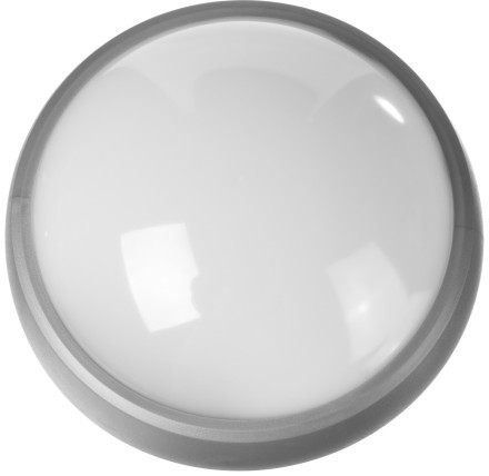 Светильник STAYER &quot;PROFI&quot; PROLight светодиодный, влагозащищенный IP65, пластиковый корпус, PC, влагозащищенный, круг, металлик, 4000К, 12(100Вт) 57362-100-S купить в Уфе