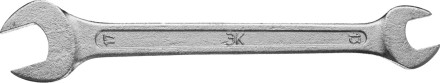 Ключ рожковый гаечный ЗУБР &quot;СТАНДАРТ&quot;, оцинкованный, 13х17мм 27115-13-17 купить в Уфе