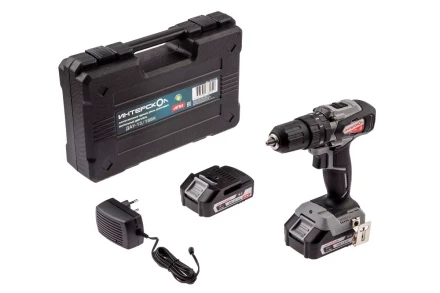 Аккумуляторная дрель-шуруповерт ИНТЕРСКОЛ ДАУ-13/18ВК (573.1.2.70) Li-ion АПИ (кейс, 2 х 1,5Ач, ЗУ) купить в Уфе