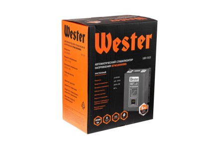 Стабилизатор напряжения WESTER STW10000NS купить в Уфе