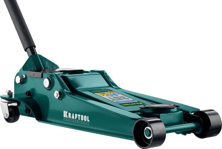 Домкрат гидравлический подкатной &quot;Universal&quot;, 3,5т, 95-552 мм, KRAFTOOL 43454-3.5 43454-3.5 купить в Уфе