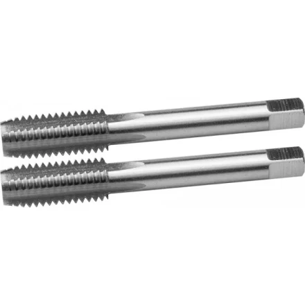 Метчики ЗУБР "ЭКСПЕРТ" машинно-ручные, комплектные для нарезания метрической резьбы, М8 x 1,0, 2шт 4-28007-08-1.0-H2 купить в Уфе