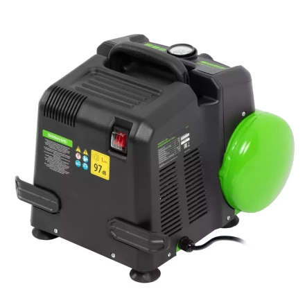 Компрессор воздушный безмаслянный BL 1100/6 1100Вт, ресивер 6 литров, 180 л/мин// Сибртех 58059 купить в Уфе