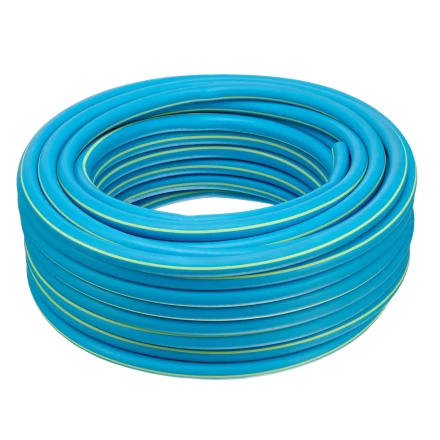 Шланг поливочный армированный Palisad 3 слойный ТЭП 1/2&#039;&#039;, 35 м, лазурный 67107 купить в Уфе