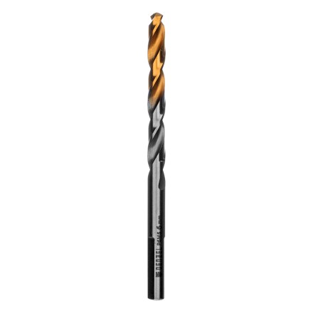 Сверло спиральное по металлу Denzel 6 x 93 мм, Р6М5, Golden Tip, 718235 купить в Уфе