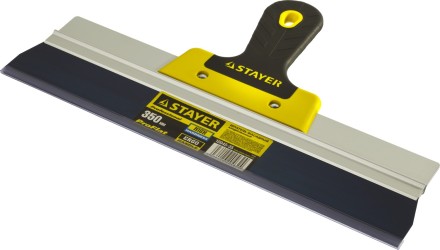 Шпатель STAYER &quot;PROFESSIONAL&quot; ФАСАДНЫЙ, анодированный, 2к ручка, 350мм 10045-35 купить в Уфе