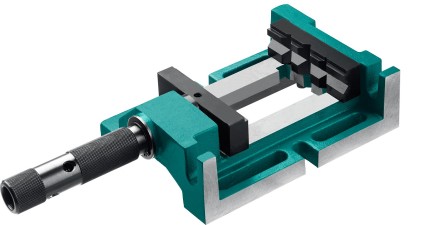 Тиски KRAFTOOL станочные трехсторонние 32716-100 купить в Уфе