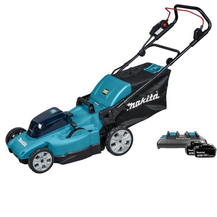 Аккумуляторная газонокосилка 48см, 2х18V Makita DLM480CT2 ( 2* АКБ 5Ач, ЗУ ) купить в Уфе