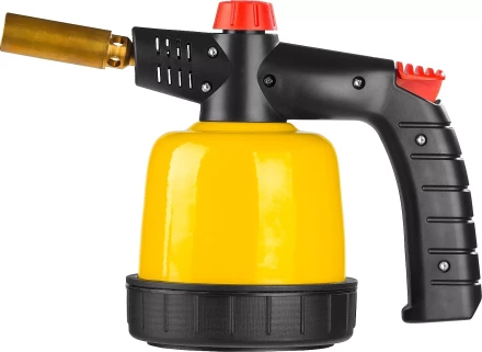 Паяльная лампа газовая STAYER "MASTER", на баллон, с пьезоподжигом, регулировка пламени, 1850С 55590 купить в Уфе