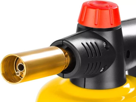 Паяльная лампа газовая STAYER "MASTER", на баллон, с пьезоподжигом, регулировка пламени, 1850С 55590 купить в Уфе