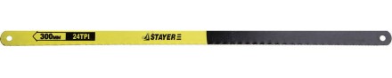 Полотно STAYER &quot;STANDARD&quot; для ножовки по металлу, 24TPI(1мм), 300мм, 2шт 1588-S2_z01 купить в Уфе