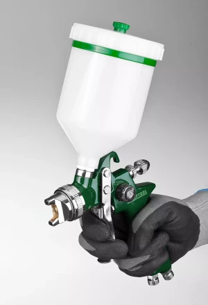 Краскопульт пневматический KRAFTOOL AirKraft, HVLP, c верхним бачком, 1,4мм 06522-1.4 купить в Уфе