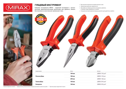 Бокорезы MIRAX, 160мм 22035-5-16_z02 купить в Уфе