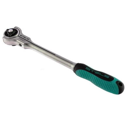 Ключ трещотка 1/2 72 зуба с быстрым сбросом. поворотная голова СrV Stels 14047 купить в Уфе