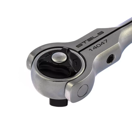 Ключ трещотка 1/2 72 зуба с быстрым сбросом. поворотная голова СrV Stels 14047 купить в Уфе