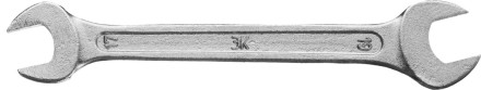 Ключ рожковый гаечный ЗУБР &quot;СТАНДАРТ&quot;, оцинкованный, 17х19мм 27115-17-19 купить в Уфе
