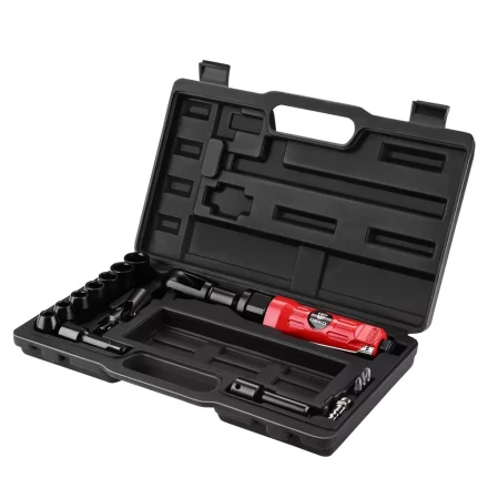 Трещотка пневматическая DEKO DKPT03 SET 3, 018-1103, в чемодане с набором 15 предметов купить в Уфе