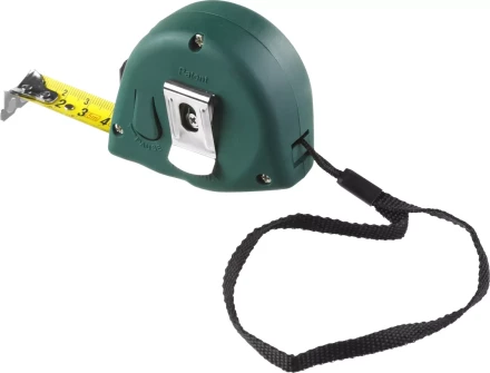 Рулетка KRAFTOOL GRAND, обрезиненный пластиковый корпус, 5м/19мм 34022-05-19 купить в Уфе