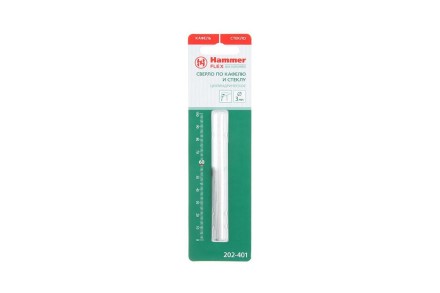 Сверло по плитке HAMMER Ф3х60мм (DR GL 3,0мм*60мм) купить в Уфе